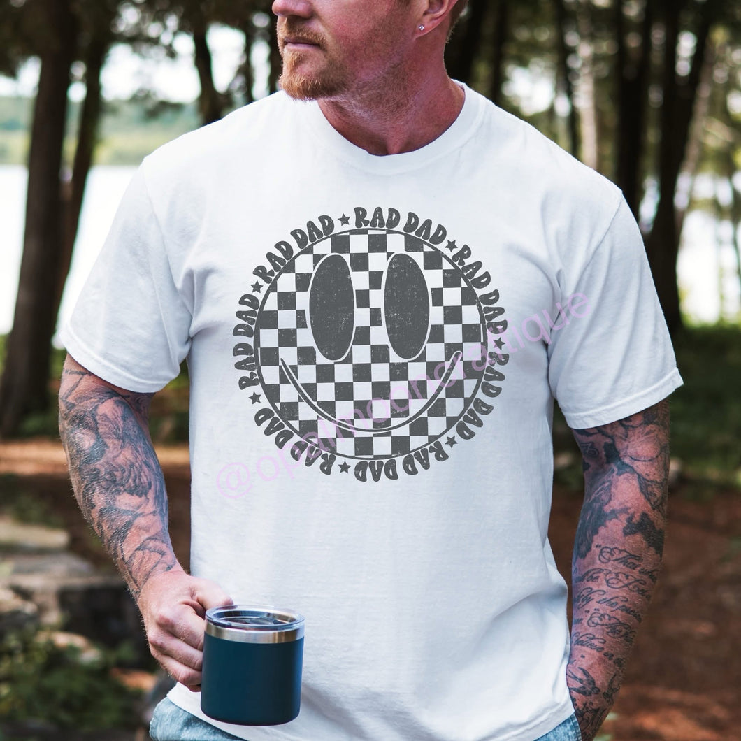 Rad Dad Smiley Tee