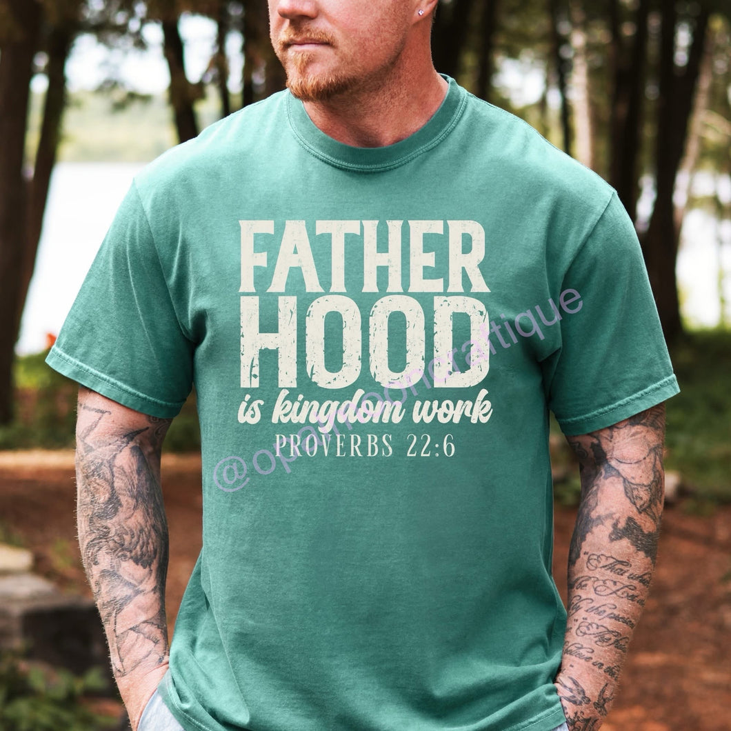 Kingdom Work Fatherhood Tee