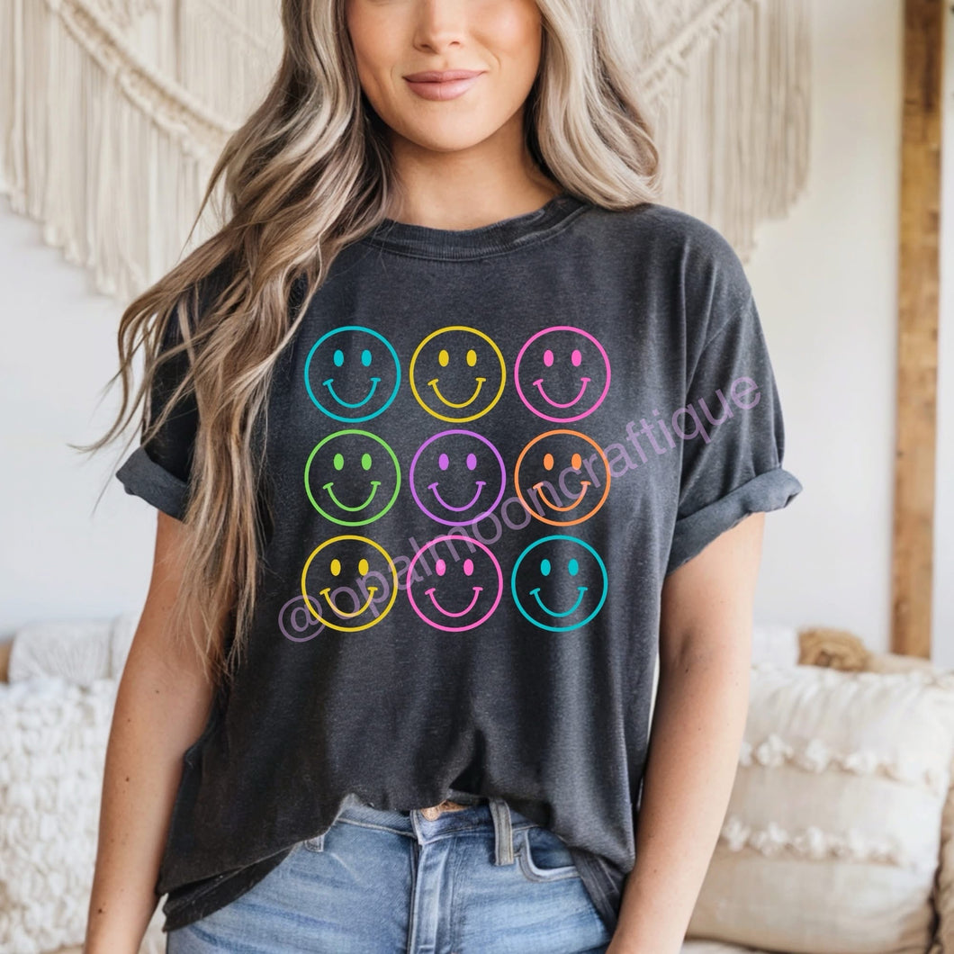 Good Vibes Grid Tee