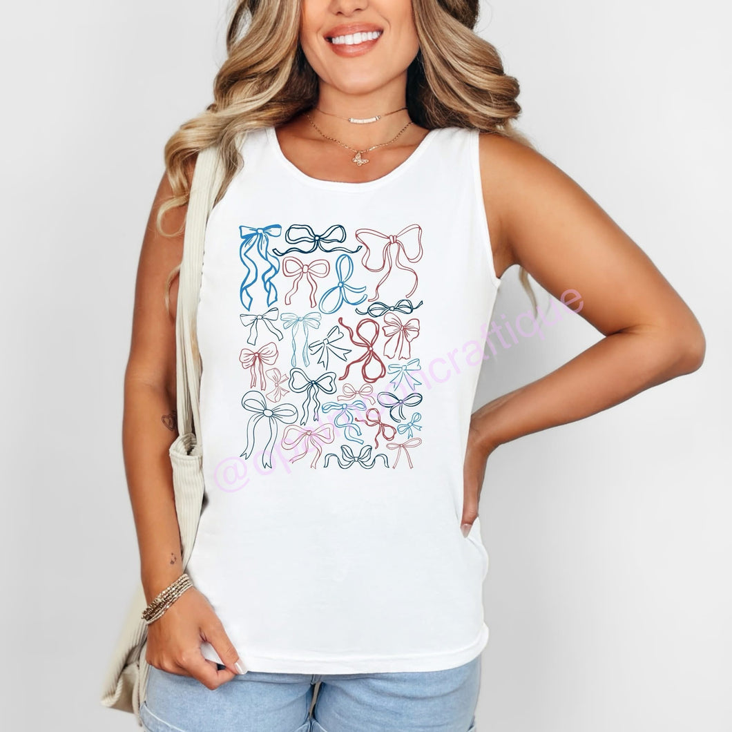 All Tied Up Bow Tank