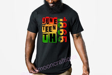 Load image into Gallery viewer, Juneteenth 1865 Freedom Blocks Tee

