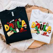Load image into Gallery viewer, Empowered Doula Juneteenth Tee
