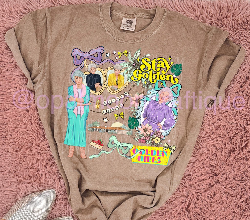 Stay Golden – Golden Girls Retro Tee